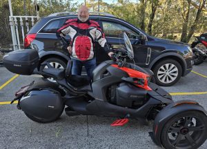 New member Garry on his Canam