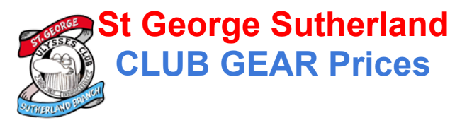 You are currently viewing 8th July 2024: Club Gear Prices